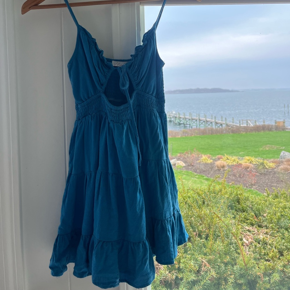 Mooloola Hawaii Blue Sleeveless Women's dress